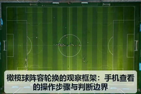 橄榄球阵容轮换的观察框架：手机查看的操作步骤与判断边界